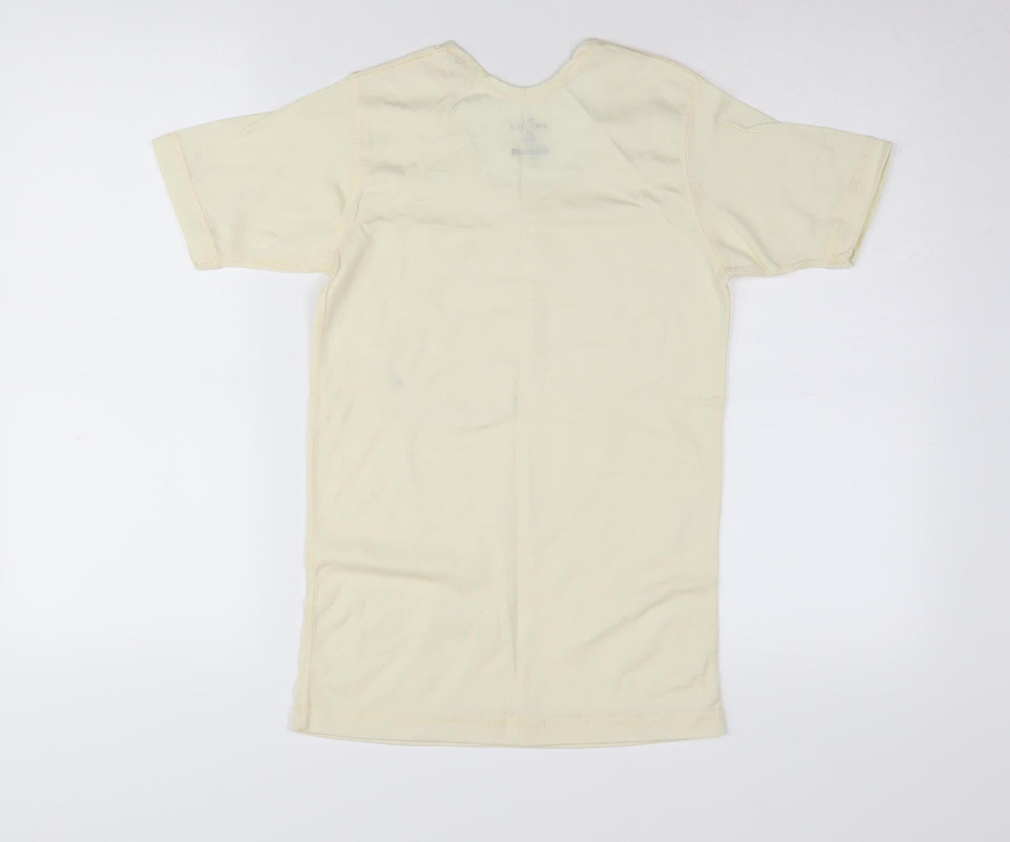 Monte Carlo Women's Ivory Wool T-Shirt Size 6
