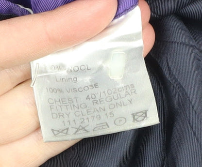 Mens UK Size 40 Pierre Cardin Regular Grey Suit Jacket