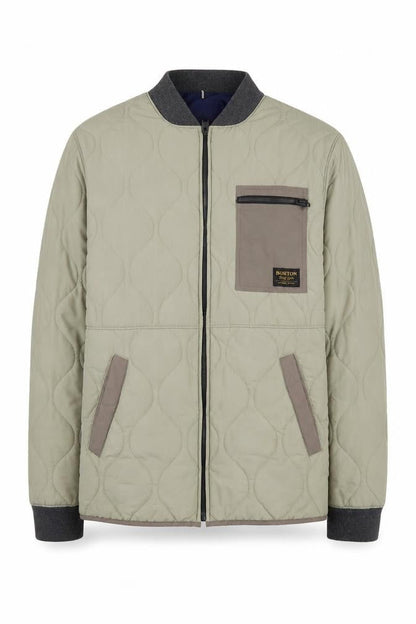 Mens UK Size M Burton Green Bomber Jacket