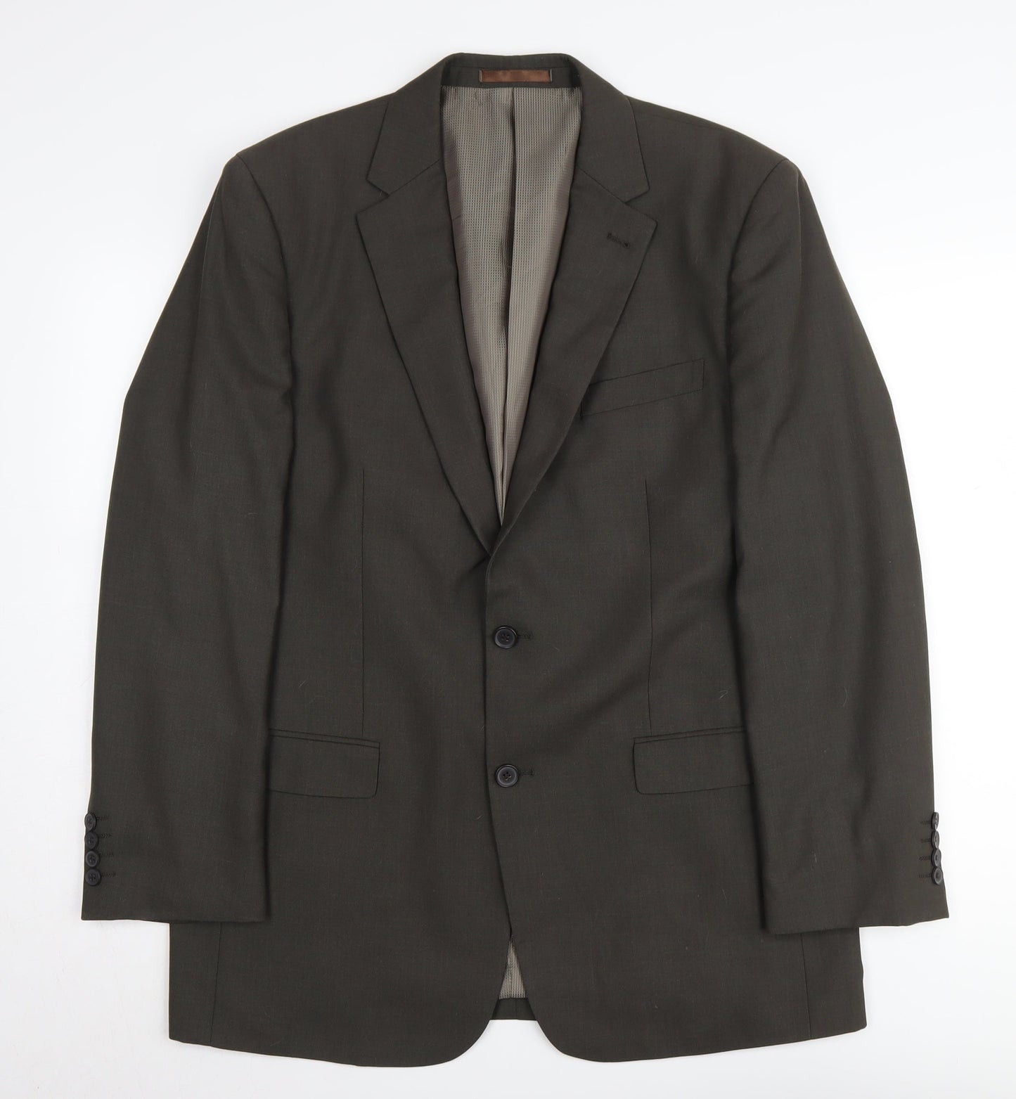 Mens UK Size 42 Greenwoods Regular Brown Suit Jacket