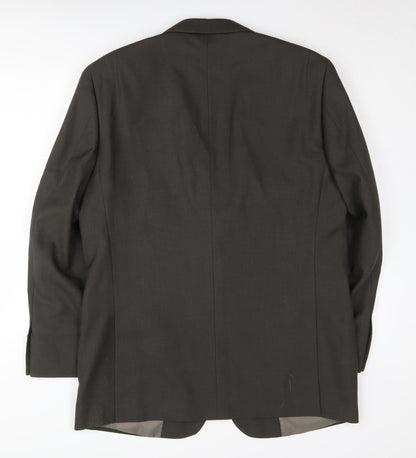 Mens UK Size 42 Greenwoods Regular Brown Suit Jacket