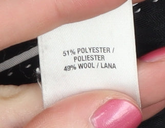 Topman Men's Black Dress Trousers S 30in Formal