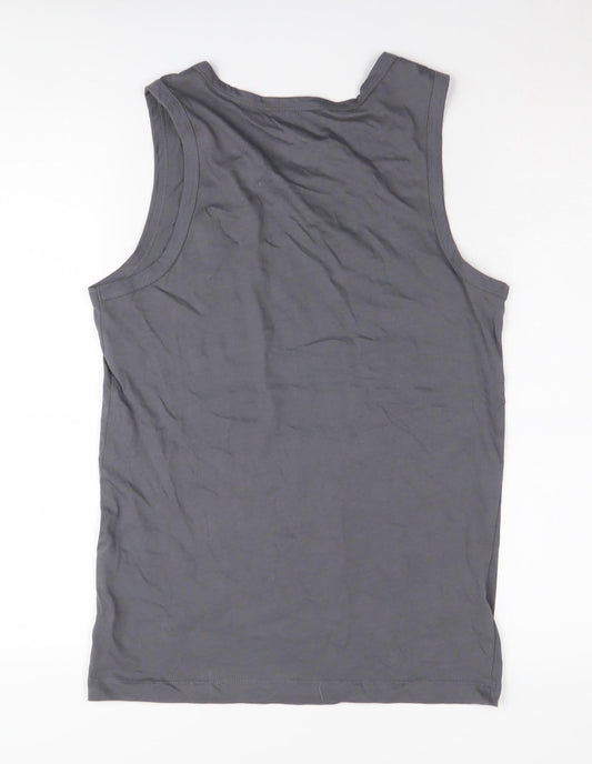 Nike Unisex Grey XS Athletic Tank for Gym Training