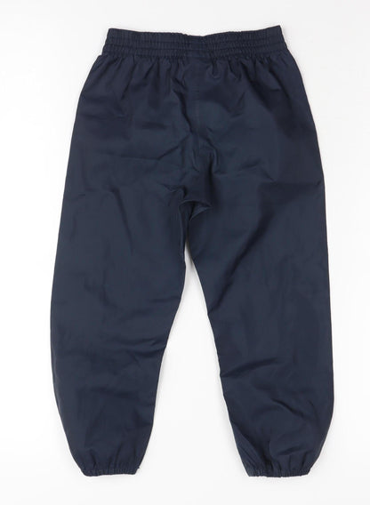 Decathlon Boys Blue Rain Trousers 3 Years Elastic Waist