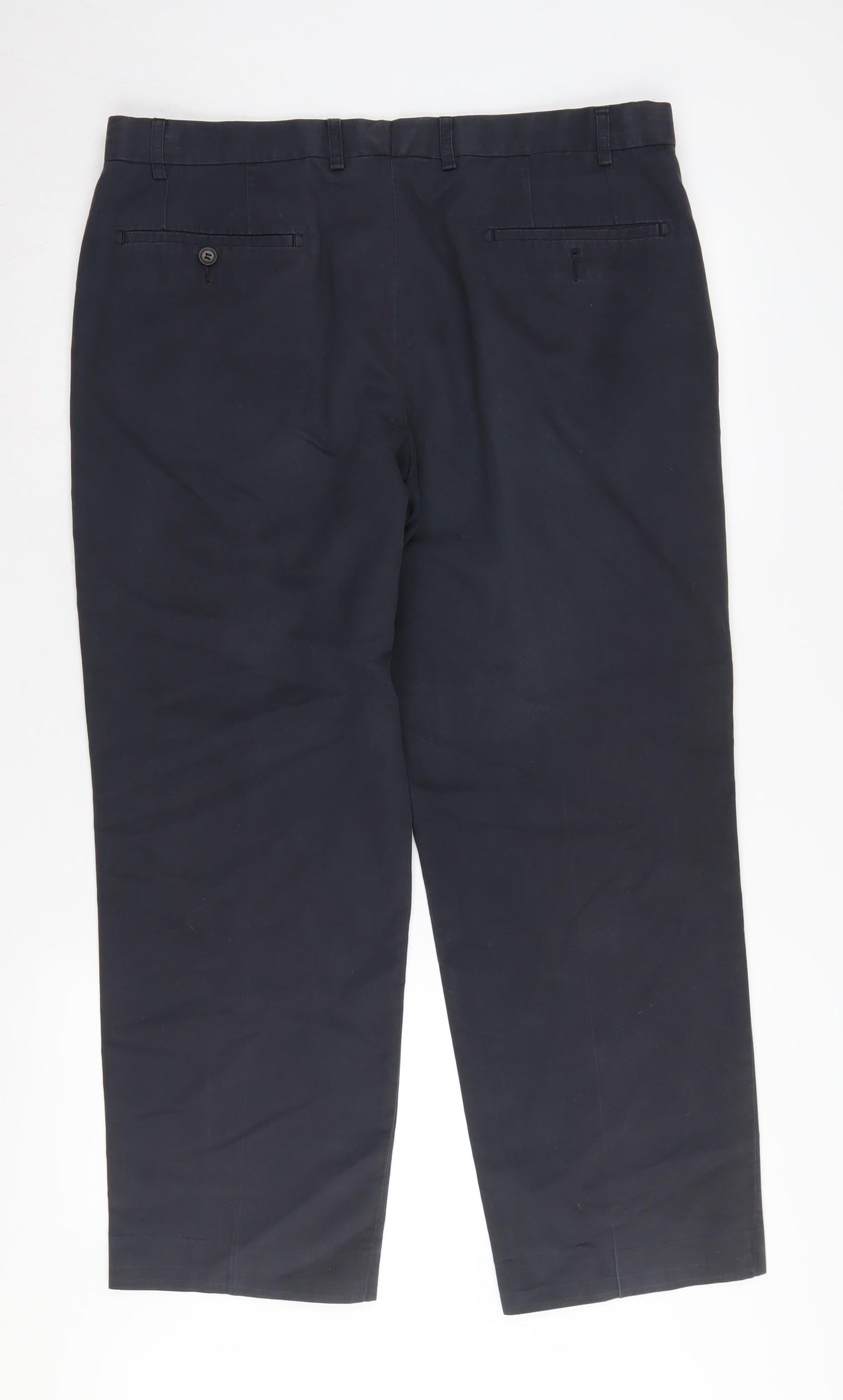 Marks and Spencer Men's Black Chino Trousers