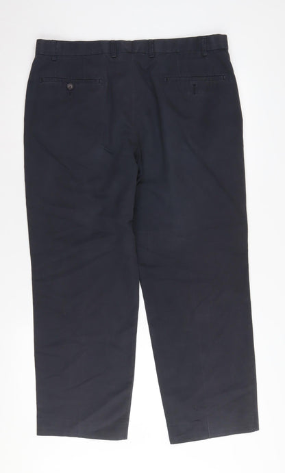 Marks and Spencer Men's Black Chino Trousers