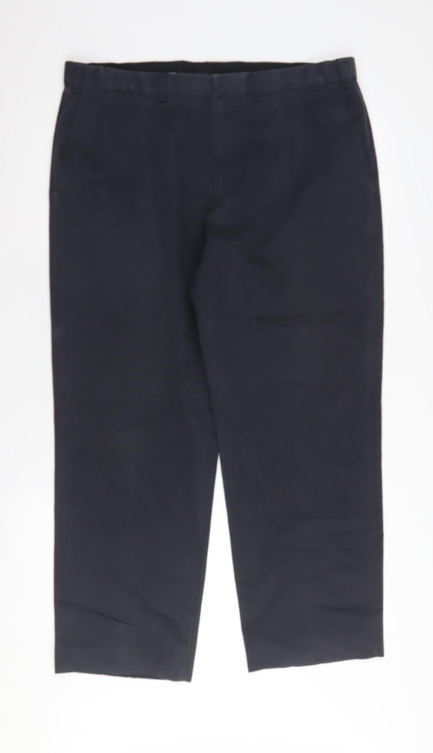 Marks and Spencer Men's Black Chino Trousers