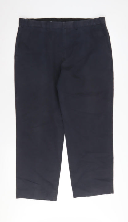 Marks and Spencer Men's Black Chino Trousers