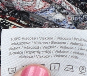 ONLY Women's Multicoloured Cropped Trousers Size 12