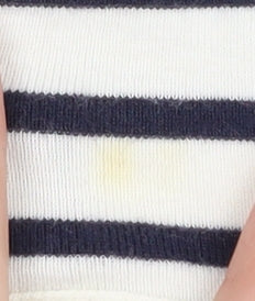 Gap Boys White Striped Long Sleeve Cotton T-Shirt XL