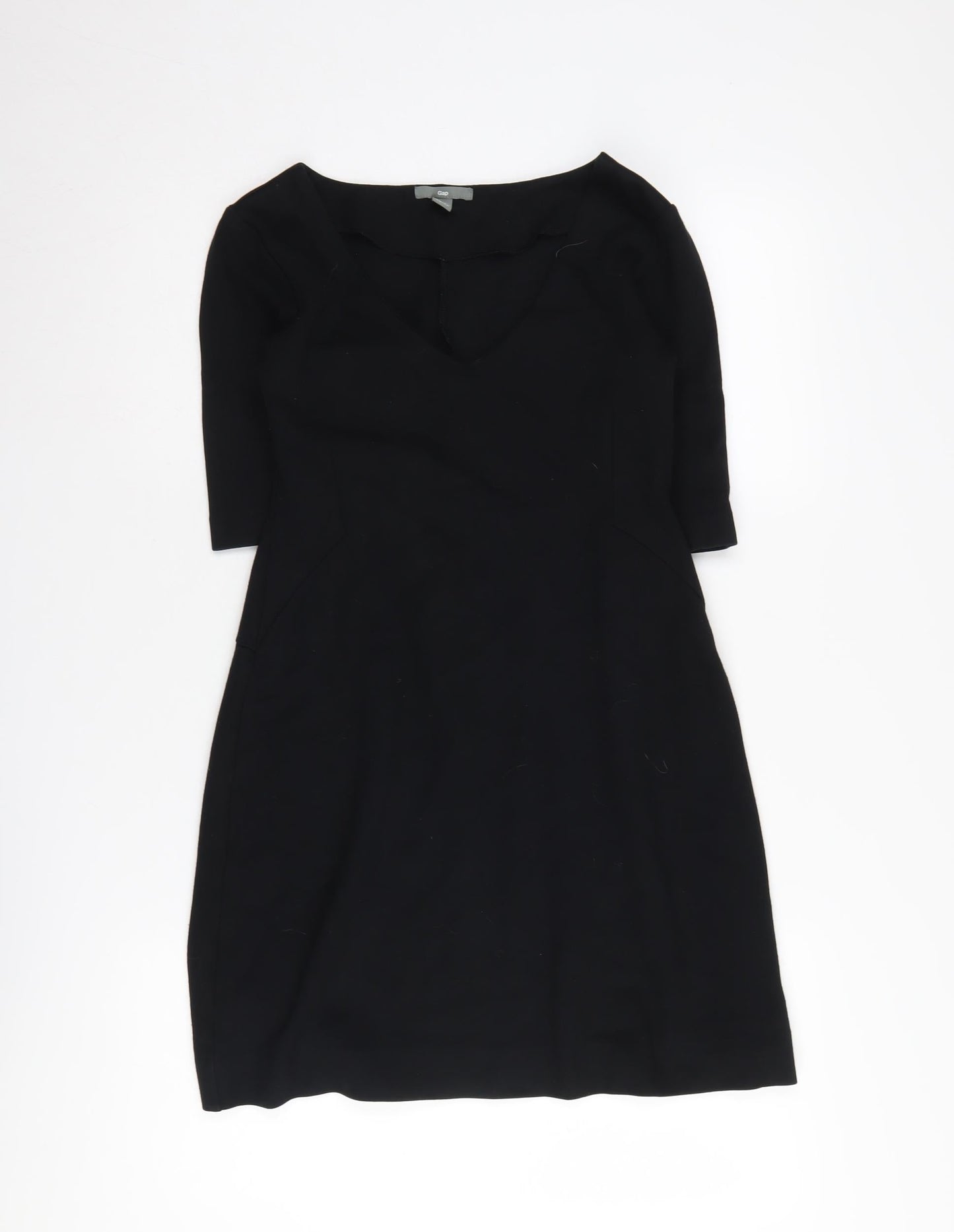 Gap Women's Black XS Knee Length Sheath Dress