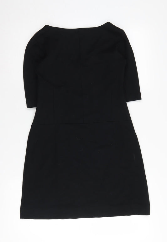 Gap Women's Black XS Knee Length Sheath Dress