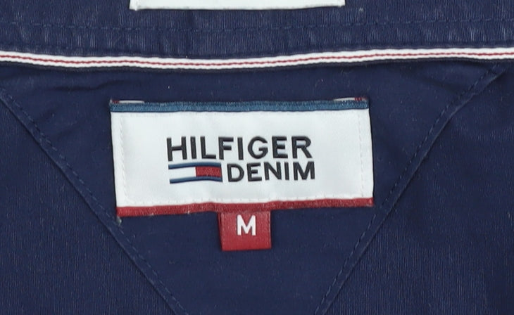 Hilfiger Denim Men's Blue Slim Fit Button-Up Shirt M