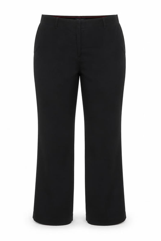 Womens UK Size 14 Tommy Hilfiger Regular Fit  Black Trousers