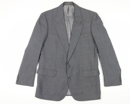 Mens UK Size 40 Centaur Regular Grey Suit Jacket