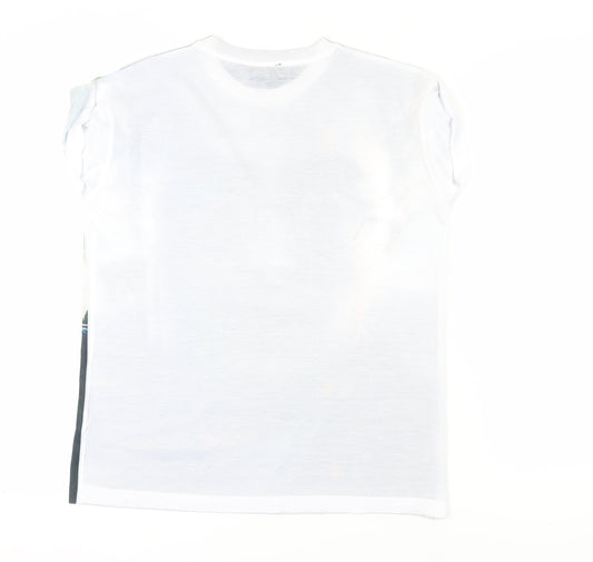 Unisex Adults UK Size 12 Harry Potter Multicoloured Basic T-Shirt