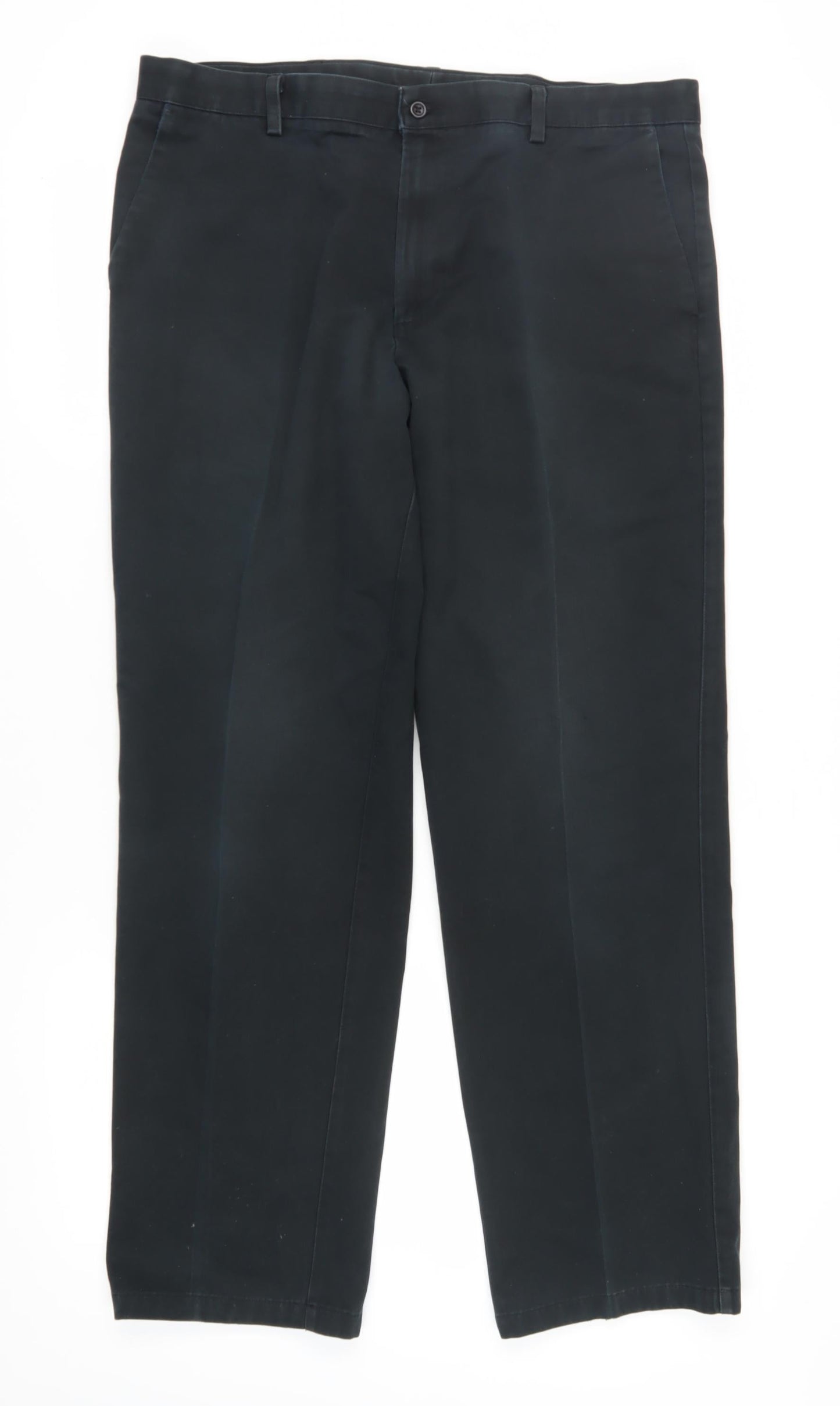 Dockers Men's Black Chino Trousers Size 40 Classic