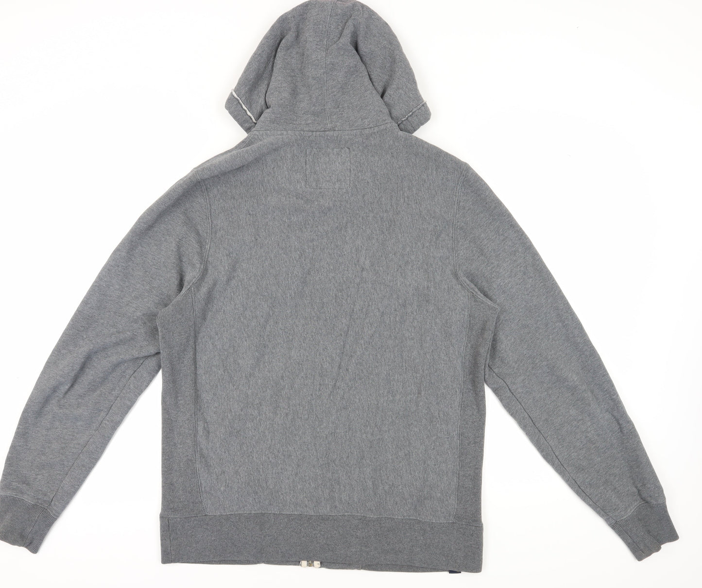 Mens UK Size L Lee Cooper Grey Full Zip Hoodie