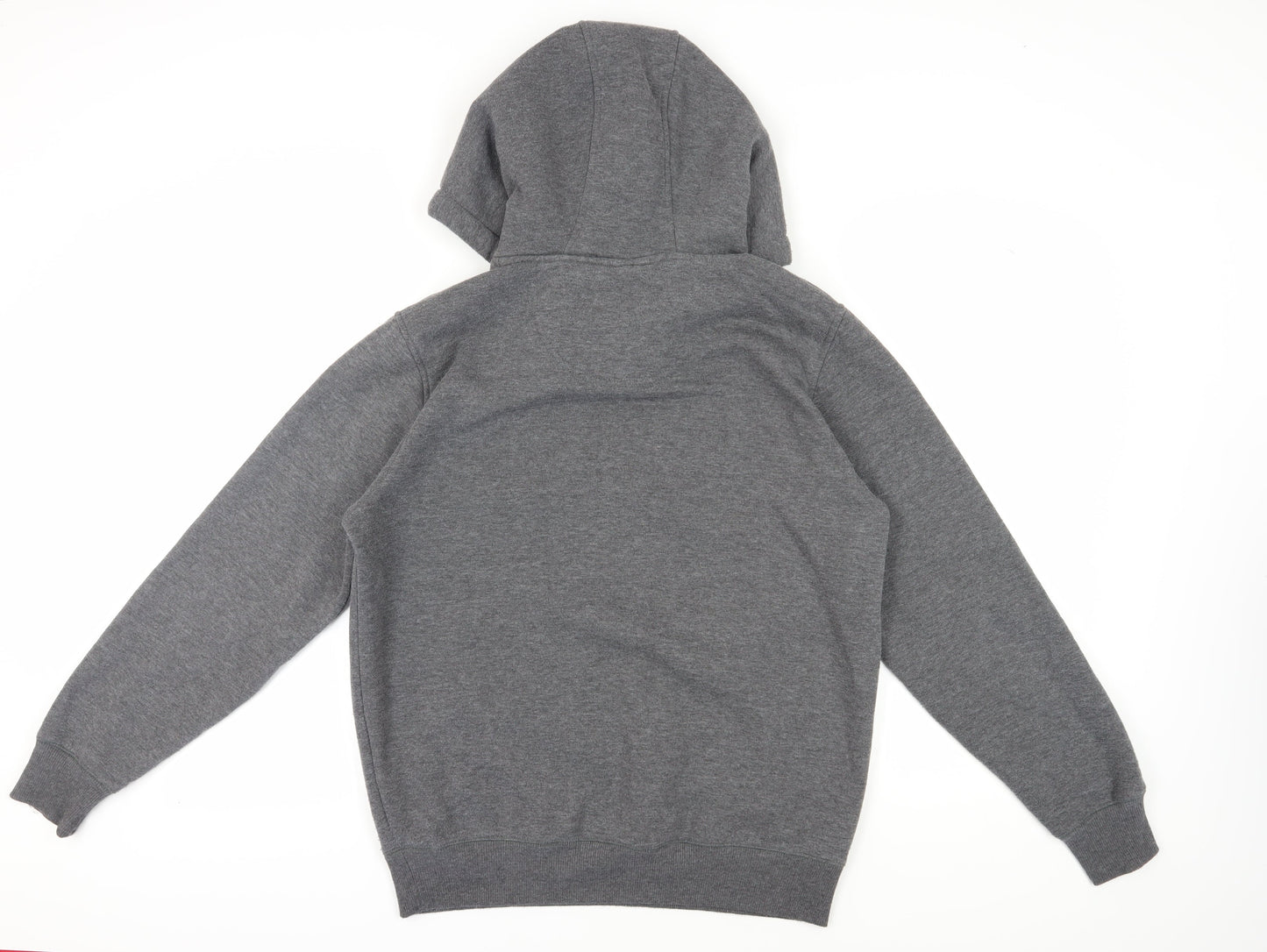 Mens UK Size L SoulCal & Co Grey Pullover Hoodie