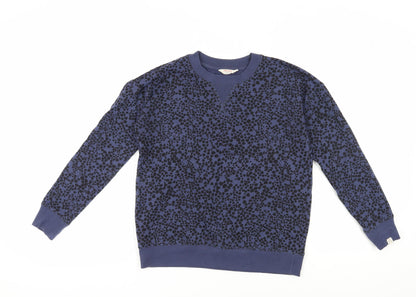 Womens UK Size XS John Lewis Blue Pullover Sweatshirt