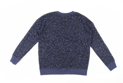 Womens UK Size XS John Lewis Blue Pullover Sweatshirt