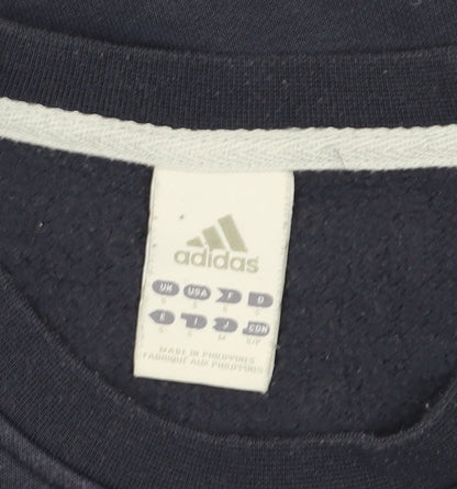 Adidas Unisex Blue S Pullover Sweatshirt
