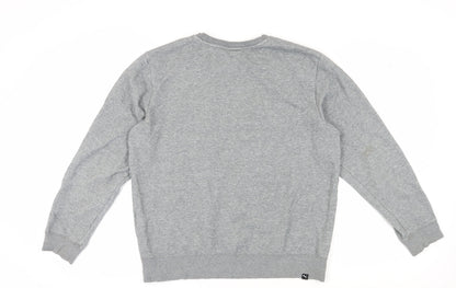 Mens UK Size L PUMA Grey Pullover Sweatshirt