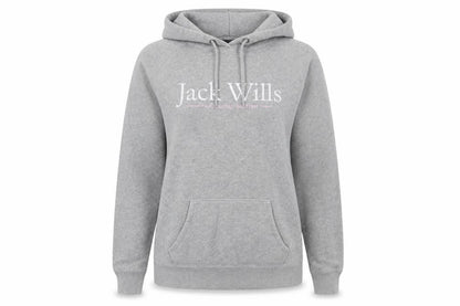 Womens UK Size 10 Jack Wills Grey Pullover Hoodie
