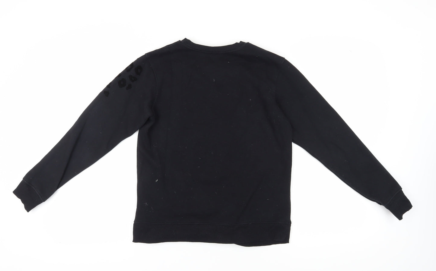 Marks and Spencer Black XS Women’s Animal Print Sweatshirt