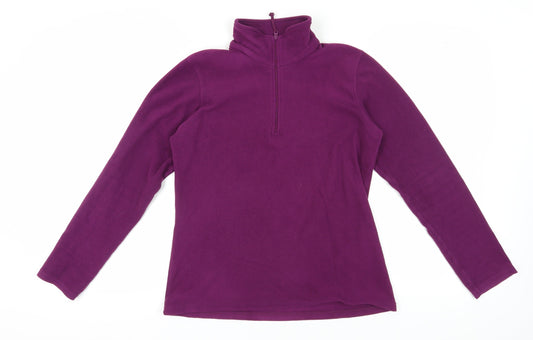 Womens UK Size M Mountain Warehouse Purple Pullover Sweatshirt