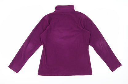 Womens UK Size M Mountain Warehouse Purple Pullover Sweatshirt