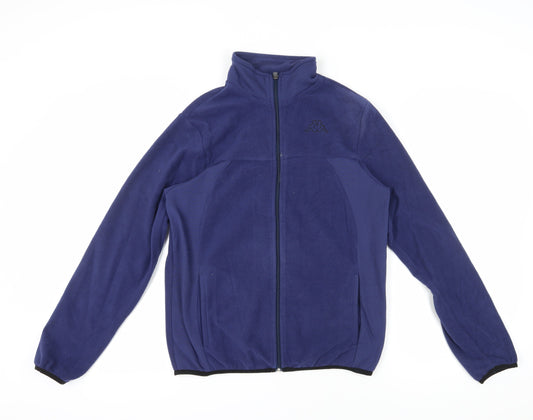 Unisex Adults UK Size M Kappa Blue Basic Jacket