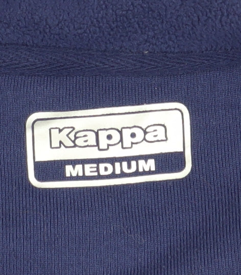 Unisex Adults UK Size M Kappa Blue Basic Jacket