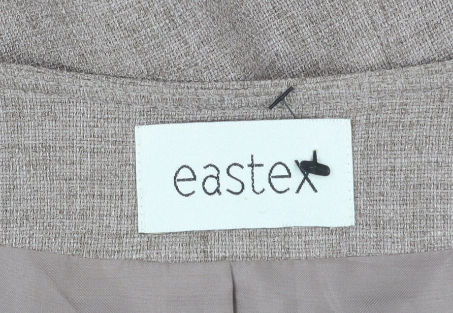Eastex Women's Beige 3/4 Sleeve Suit Jacket Size 16