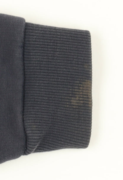 Mens UK Size M Jack Wills Black Pullover Sweatshirt