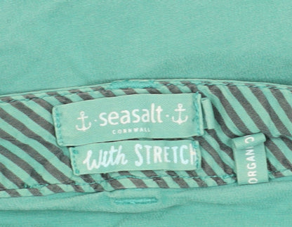 Seasalt Women’s Green Cotton Pencil Skirt Size 20