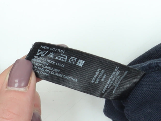 Maine New England Women's Black Cotton Trousers