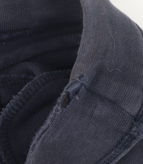 Maine New England Women's Black Cotton Trousers