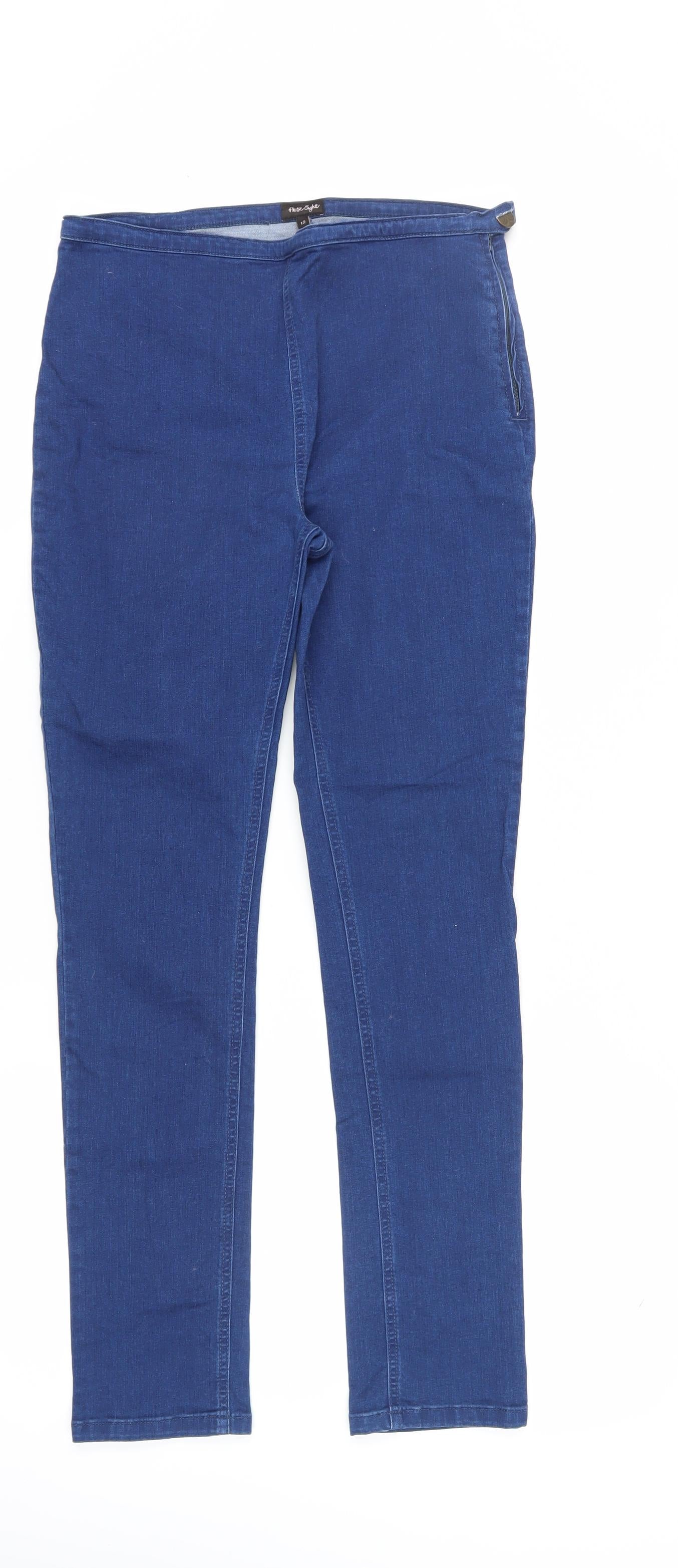 Phase Eight Women's Blue Skinny Jeans Size 12