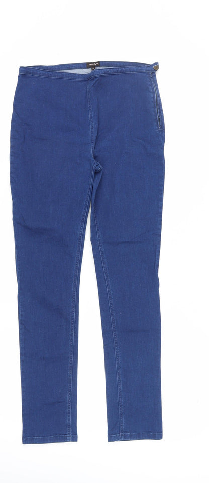 Phase Eight Women's Blue Skinny Jeans Size 12