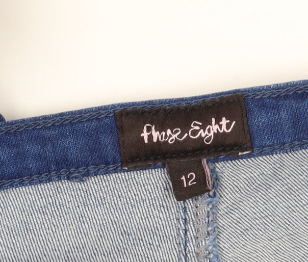 Phase Eight Women's Blue Skinny Jeans Size 12