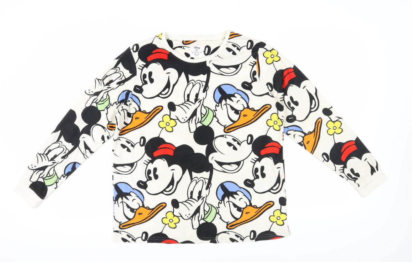 Unisex Adults UK Size 14 Disney Multicoloured  T-Shirt