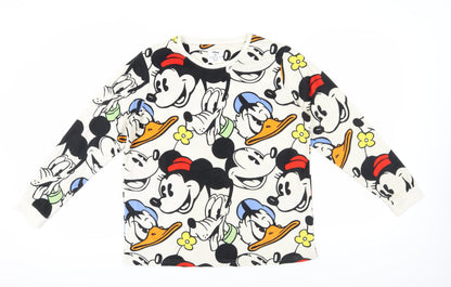 Unisex Adults UK Size 14 Disney Multicoloured  T-Shirt
