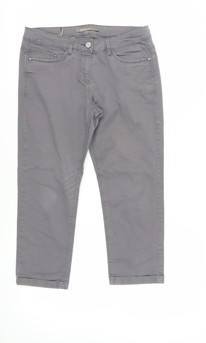 Sandwich Women's Grey Cropped Jeans Size 10