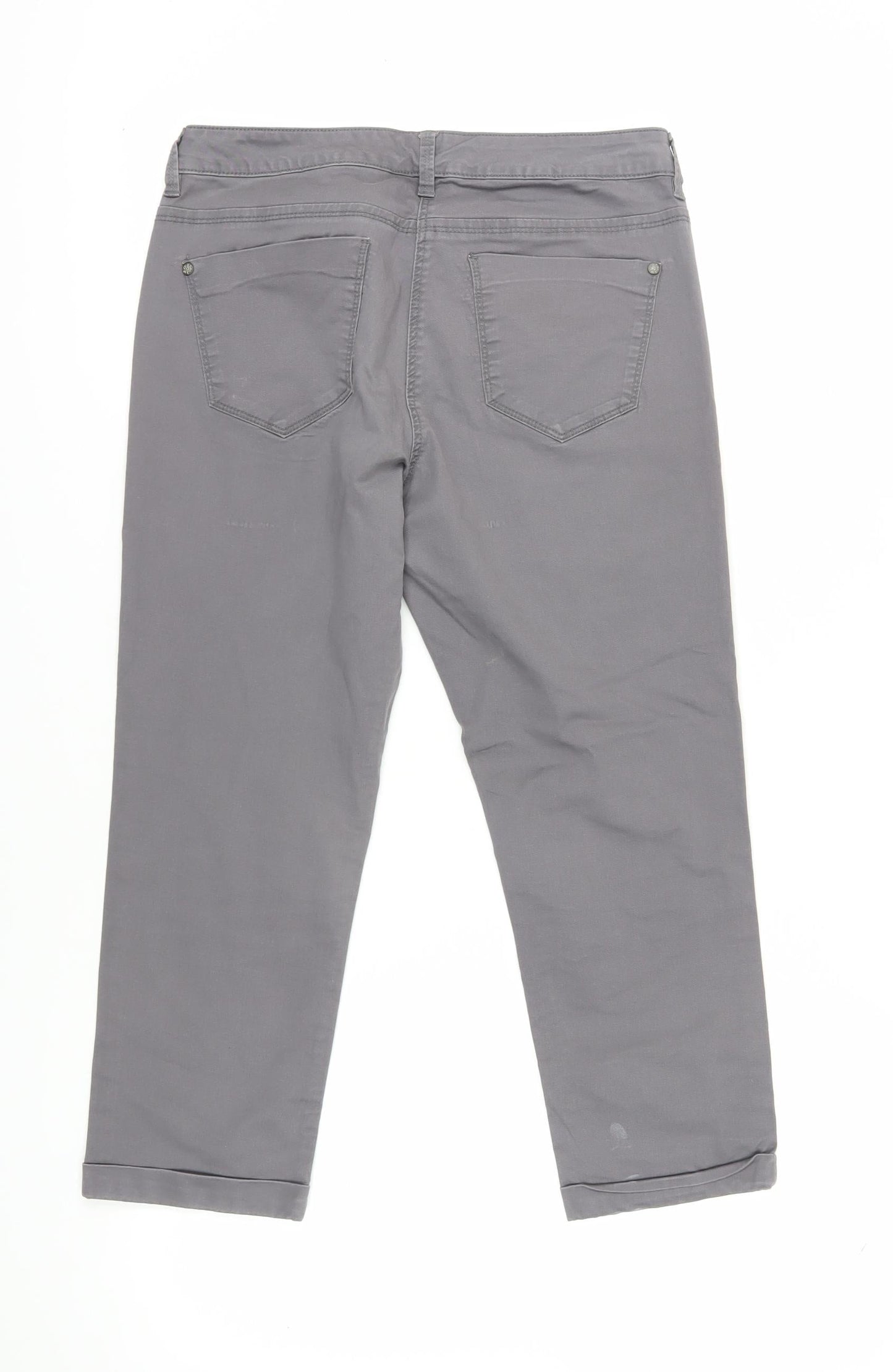 Sandwich Women's Grey Cropped Jeans Size 10