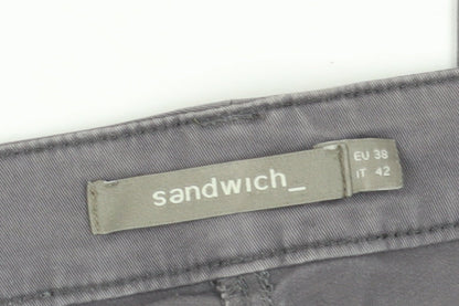 Sandwich Women's Grey Cropped Jeans Size 10
