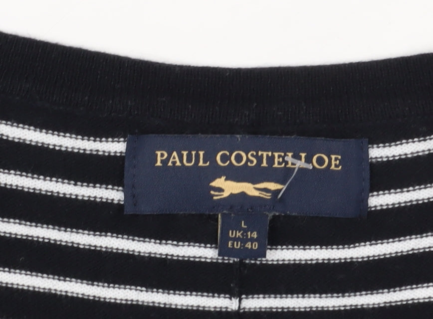 Womens UK Size 14 Paul Costelloe Black Pullover Jumper