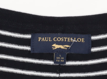 Womens UK Size 14 Paul Costelloe Black Pullover Jumper