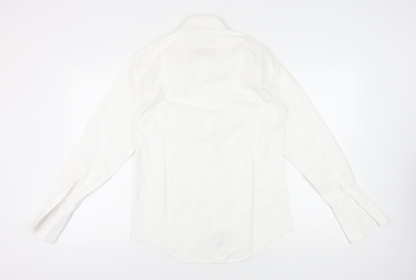 T.M. Lewin Men's White Extra-Slim Fit Dress Shirt