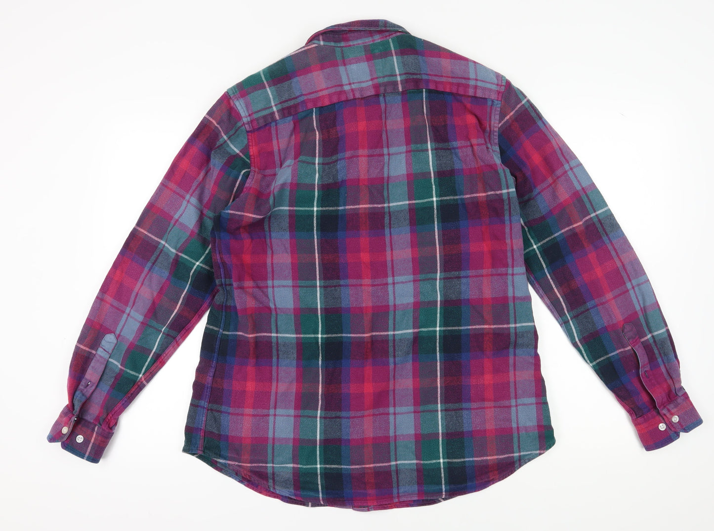 Crew Clothing Men's Multicoloured XL Slim Fit Plaid Shirt